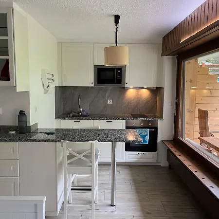 Magnifique Studio Ski In-Ski Out - Pas De Parking Hiver Verbier Exterior photo